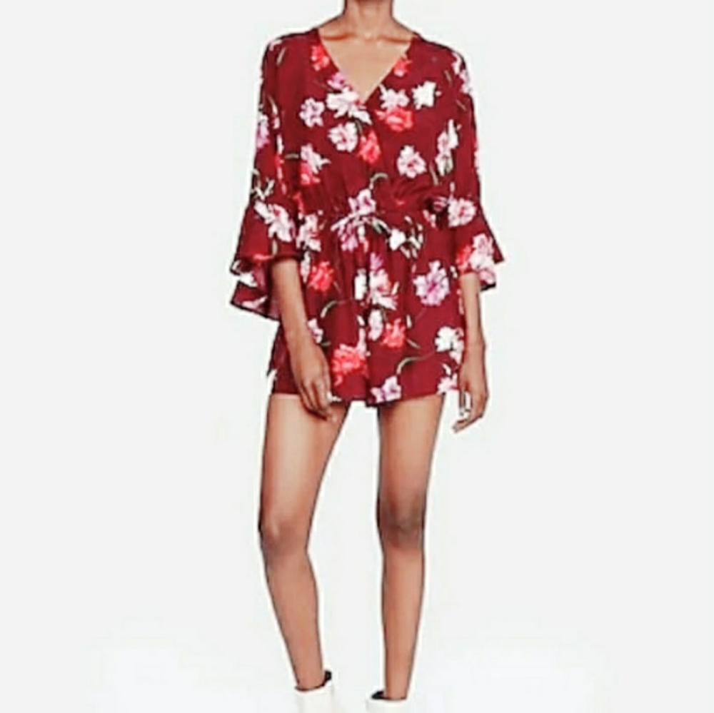 NWOT Arizona jeans long sleeve romper sz Medium